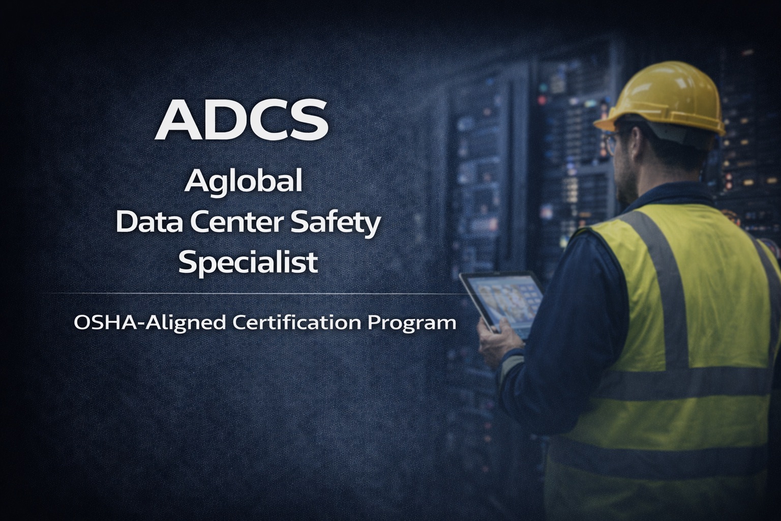 Aglobal Data Center Safety Specialist (ADCS)
